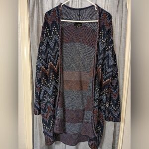 Women's Lucky Brand Sweater duster-style, size Medium